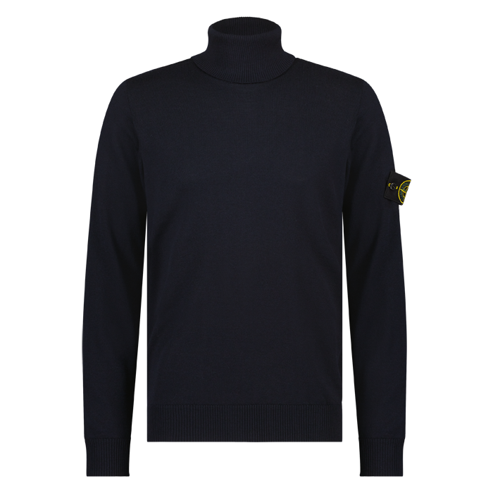 Stone Island heren turtle neck knit navy blue