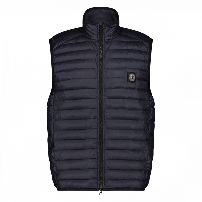 Stone Island heren sleeveless realdown jkt navy bl