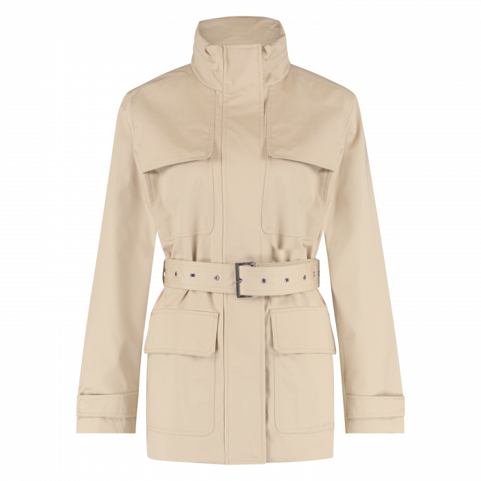 Woolrich dames jas Havice field jacket beige