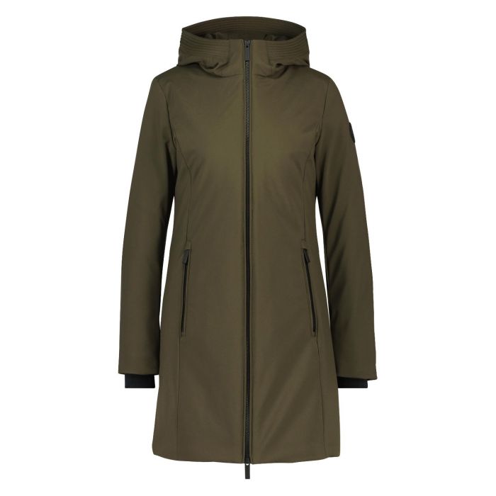 Woolrich dames Firth parka dark green