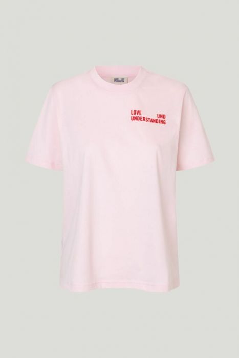 Baum und Pferdgarten t-shirt pink