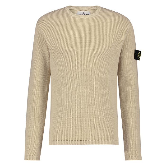 Beige stone island jumper online