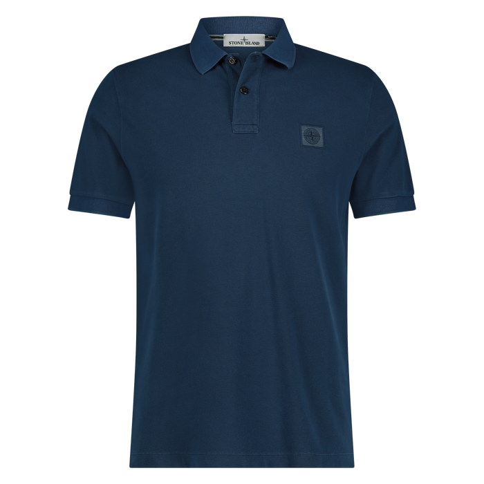 Stone island polo donkerblauw sales