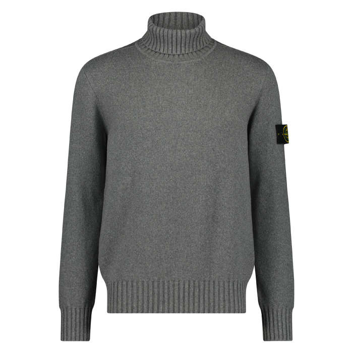 Stone Island heren maglia melange grey