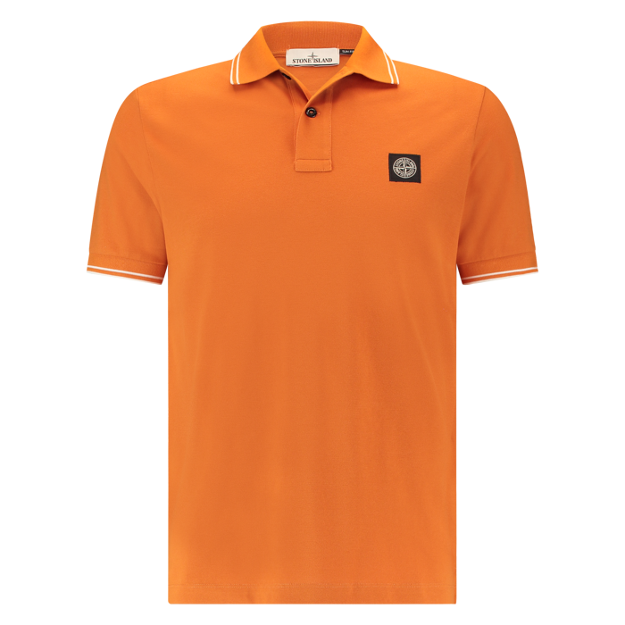 Stone Island heren polo orange