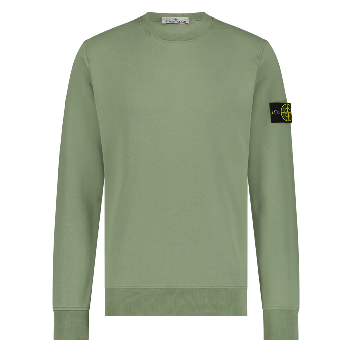 Individualiteit Aggregaat Verslijten Stone Island heren sweater sage