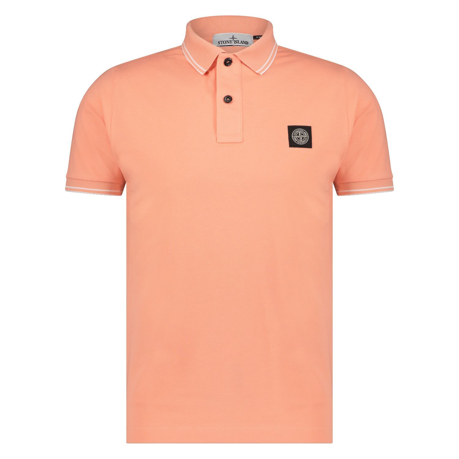 Stone Island heren polo peach