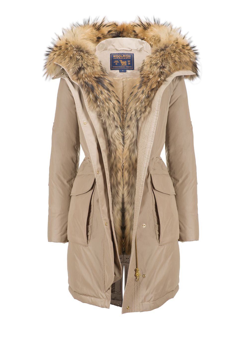 Woolrich military parka dames new arrivals