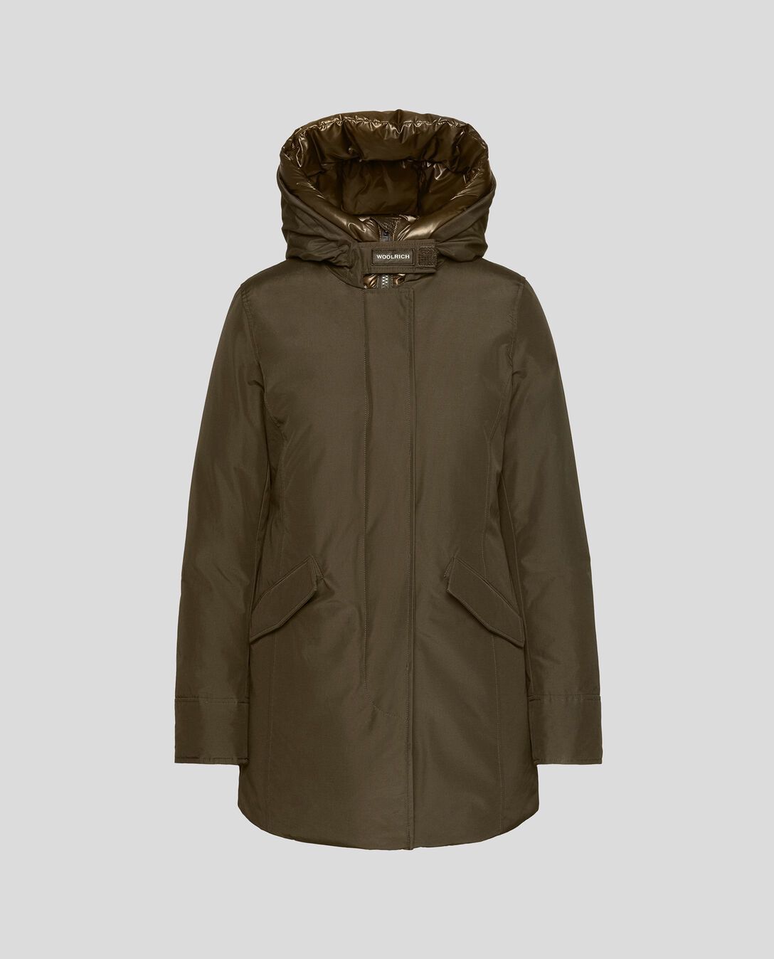 wortel Snel appel Woolrich dames arctic parka nf dark green