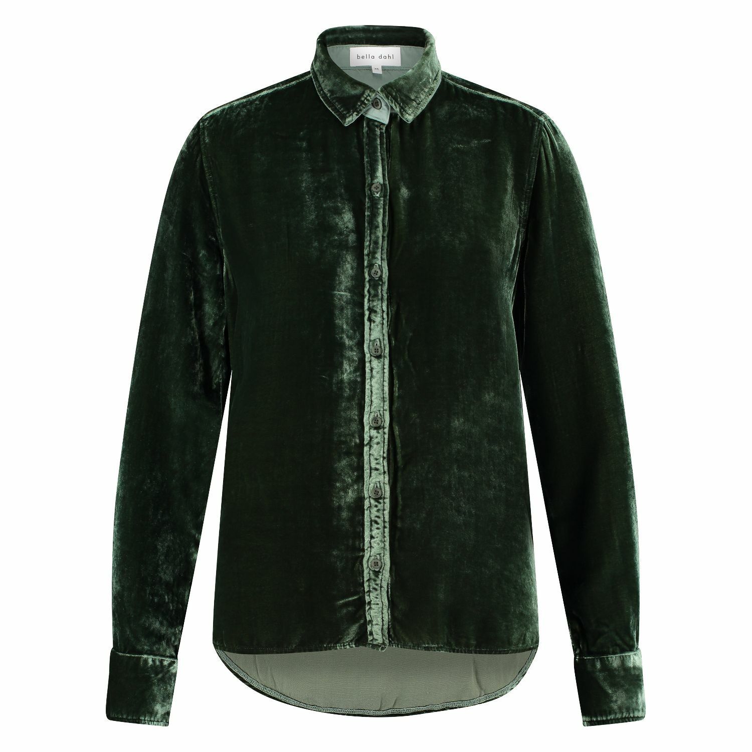 Velvet sales shirt dames