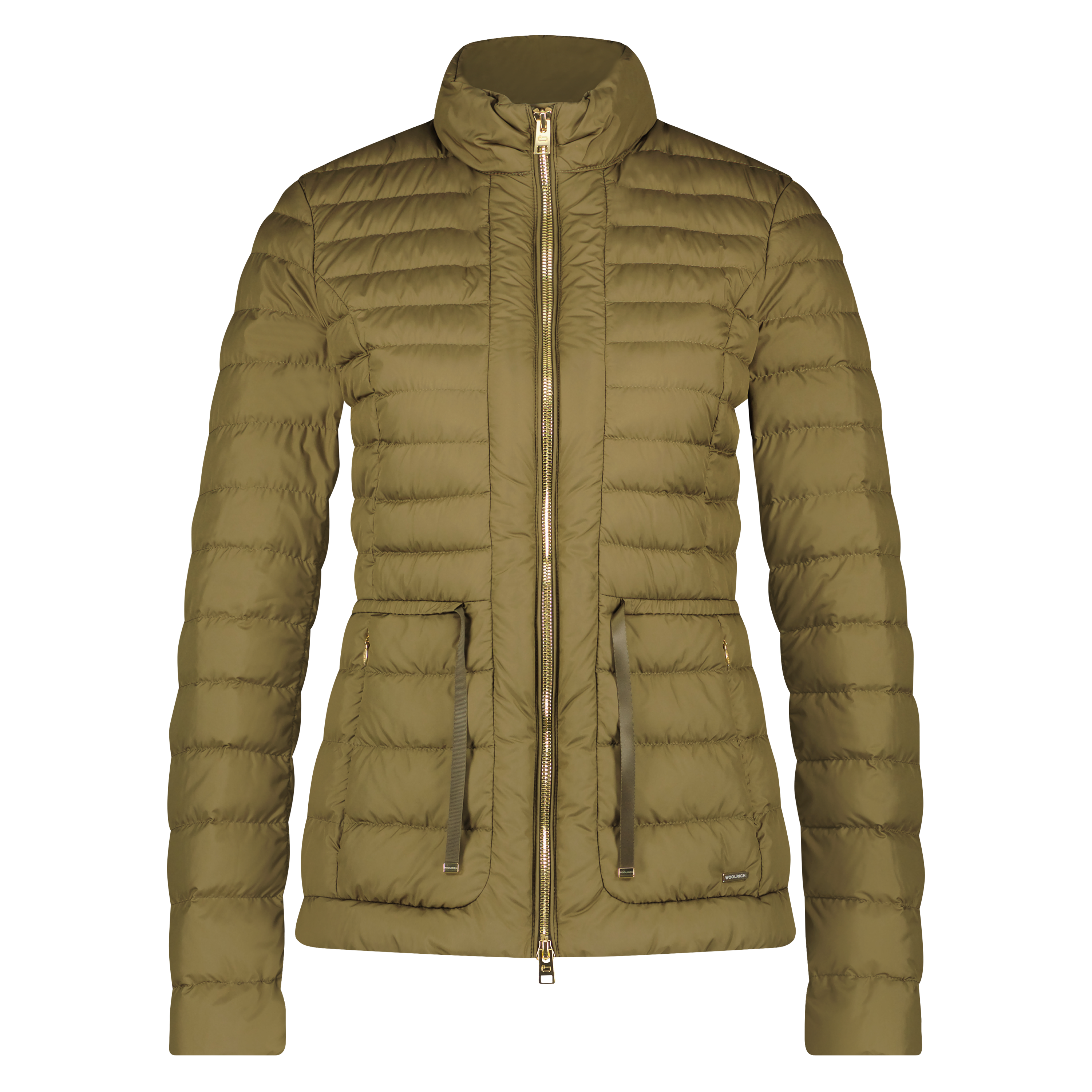 debat gokken Paar Woolrich Hibiscus jacket dames groen