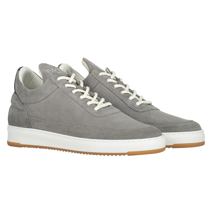 Low top ripple best sale suede perforated cement grey