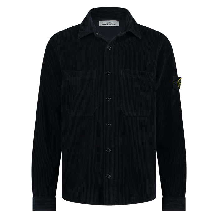 Stone Island heren overshirt navy blue