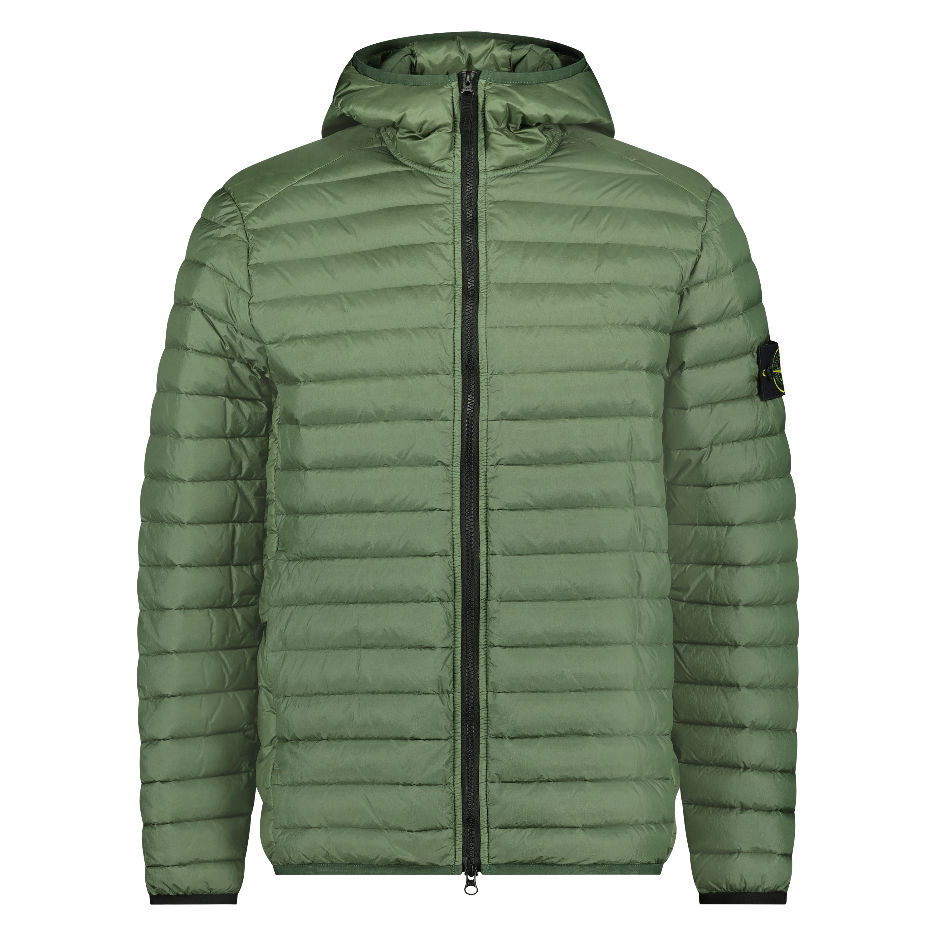 Retentie Bestrooi Asser Stone Island heren real down jacket olive