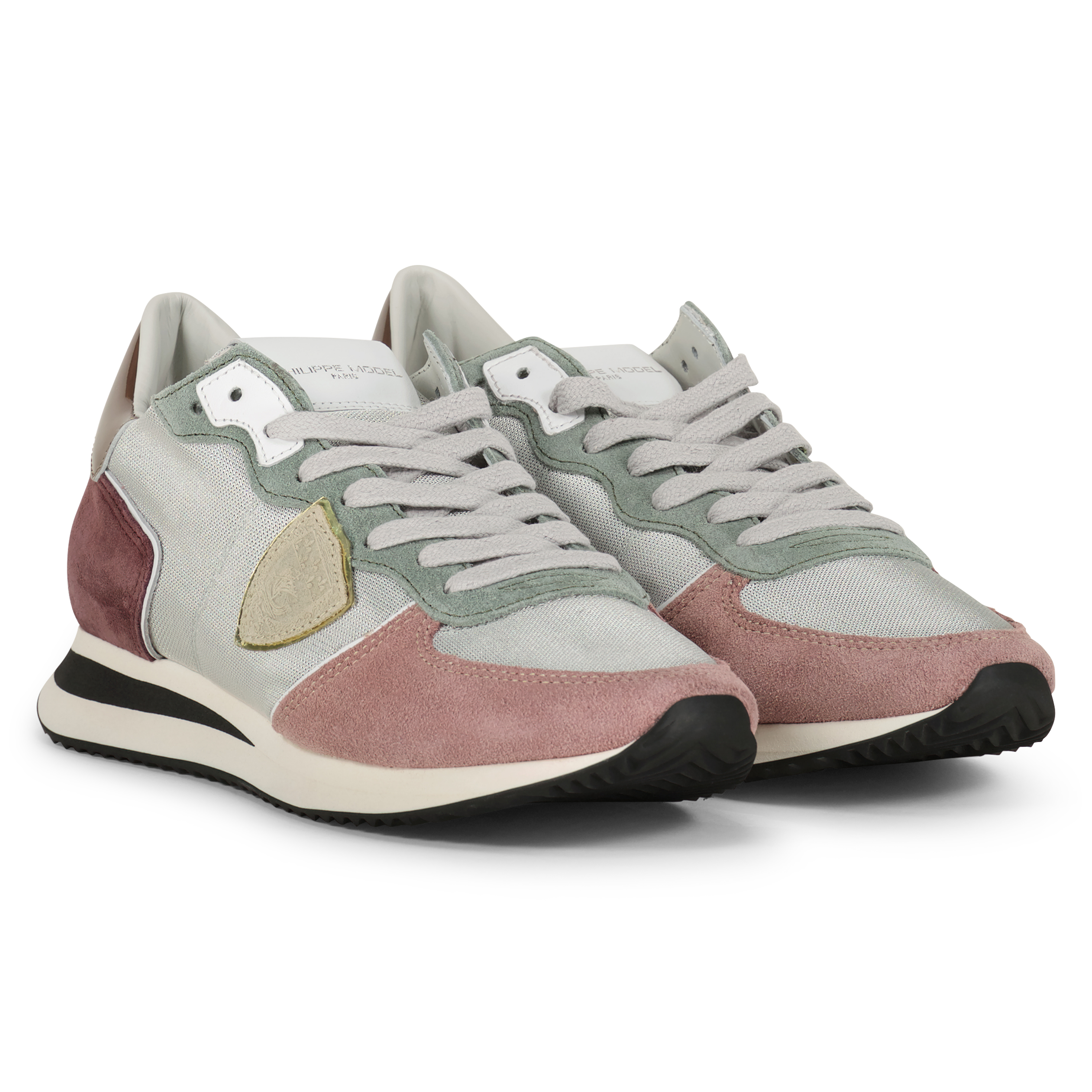 dames sneaker raseau rose