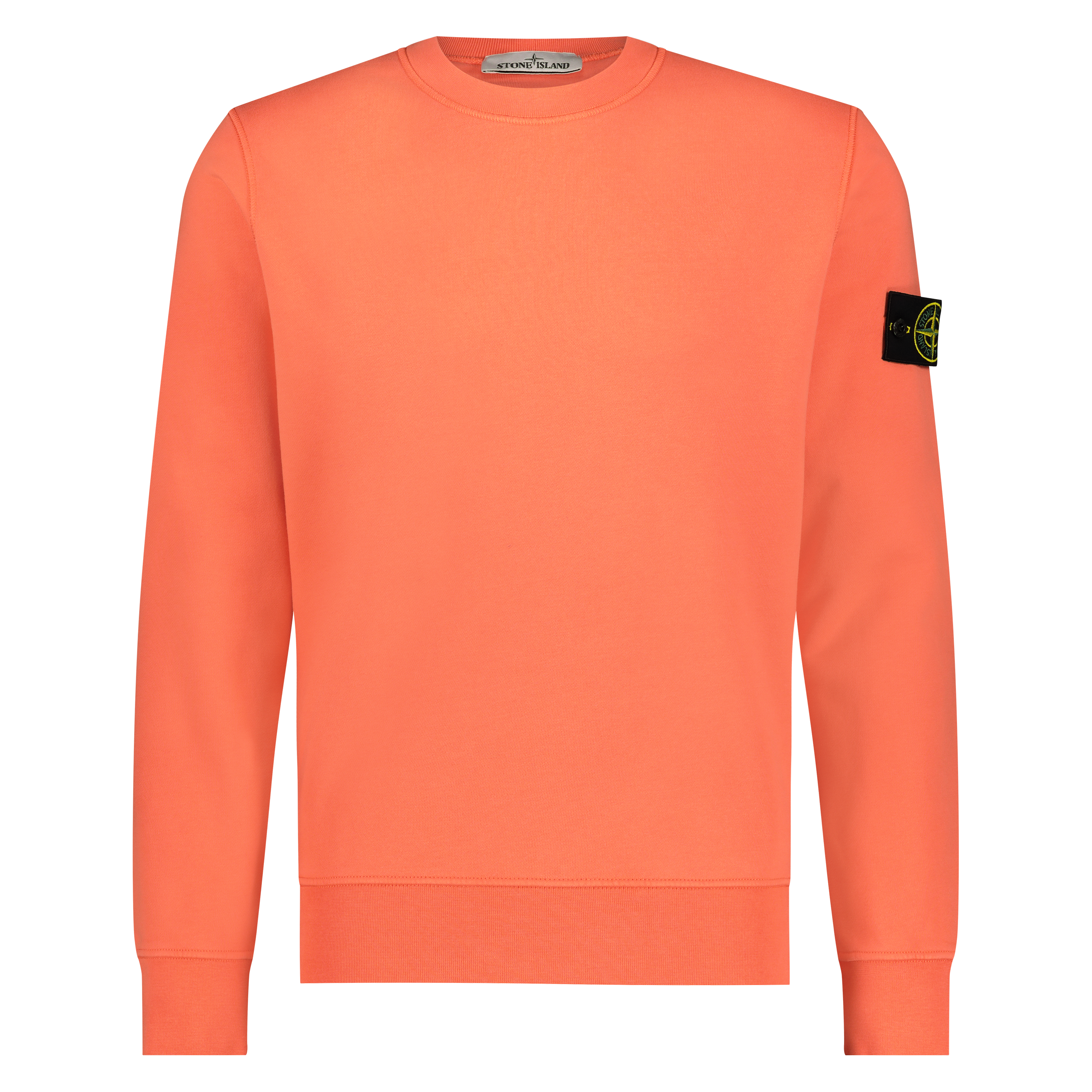 Boekhouder Rechthoek zondaar Stone Island heren crewneck sweatshirt orange