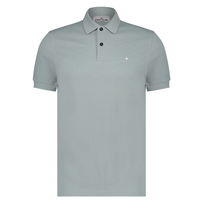 Stone Island heren polo sky blue