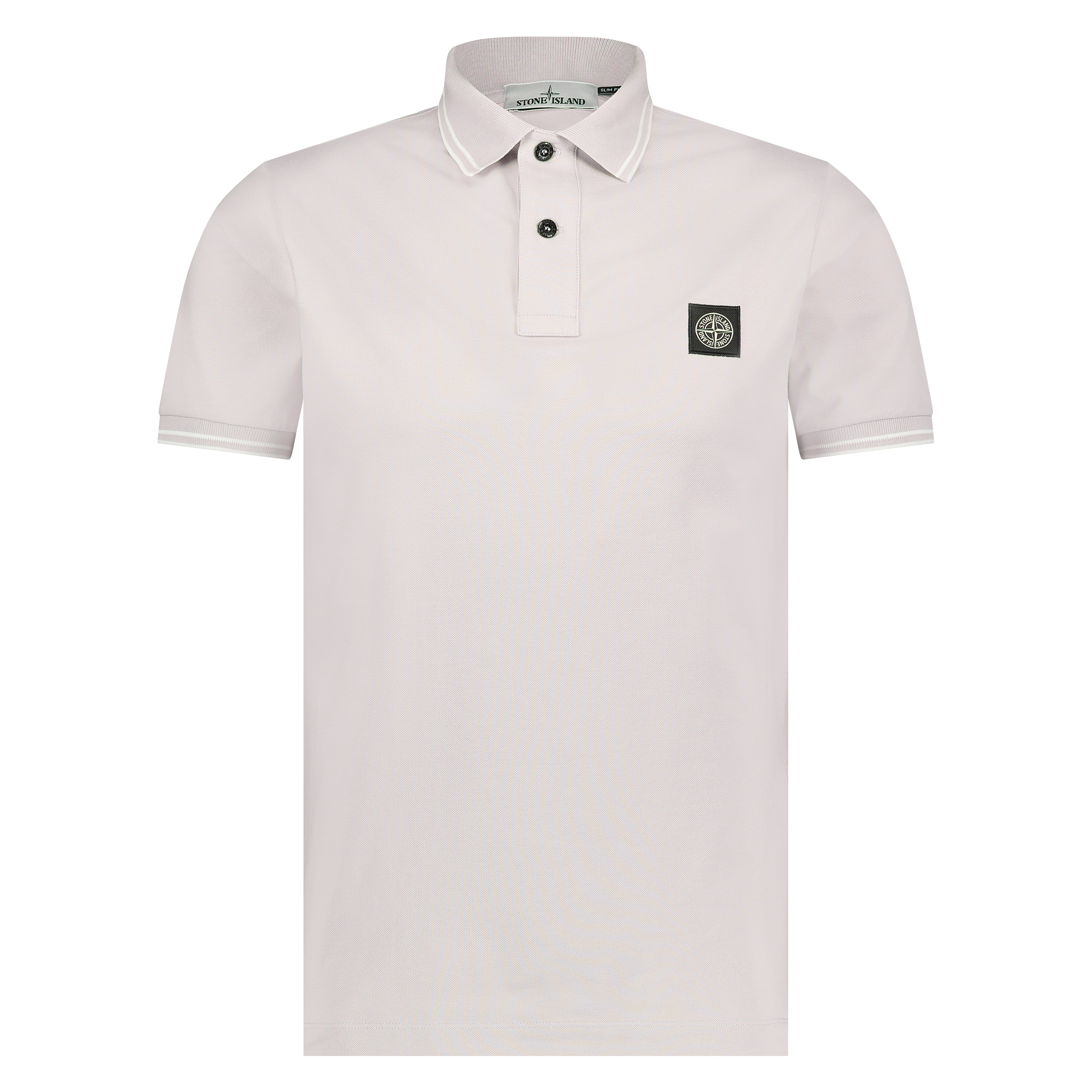 Stone Island heren short sleeve polo rose quartz