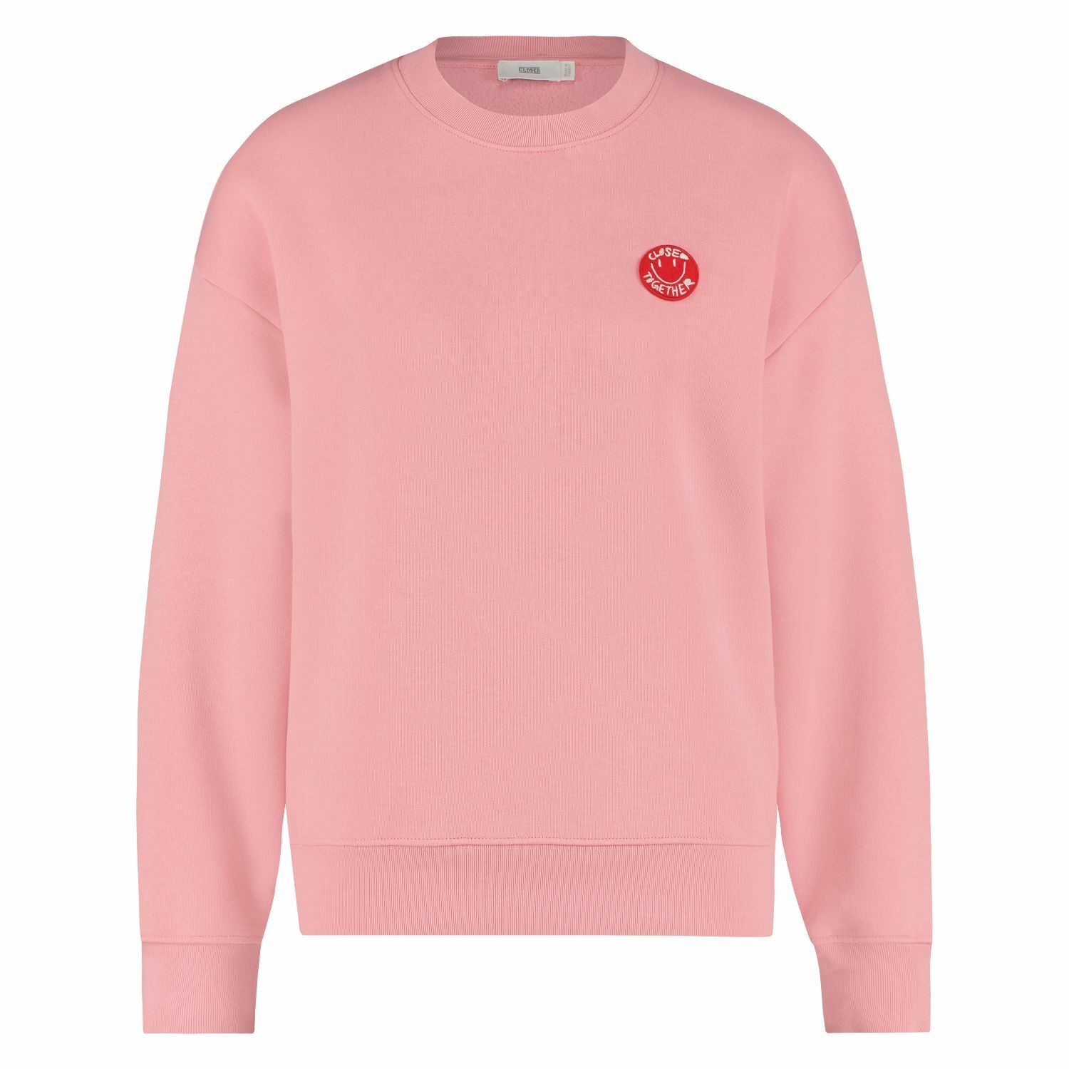 Pink sweater dames shop