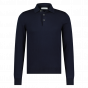 Gran Sasso merino polo marine