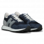 Hogan sneaker  allacciato dark blue grey H