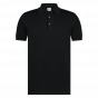 Aspesi heren knit polo black