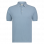 Aspesi heren knit polo sky blue