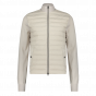 Herno heren jas cardigan wool silk nylon grey