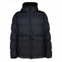 Giubbotto vera piuma navy blue