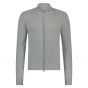 Gran Sasso zip cardigan light grey