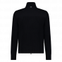 Herno cardigan in maglia e nylon imb marine