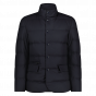 Woolrich luxe wool blazer melton blue