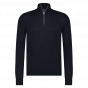 Wahts trui half zip Luke  night blue
