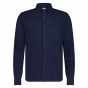 Aspesi soft stretch shirt navy bleu
