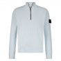 Stone Island LS polo sky blue
