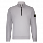 Stone Island LS polo pearl grey
