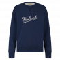 Woolrich logo sweat,mouline crewneck