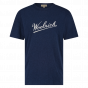 Woolrich logo T-shirt logo navy