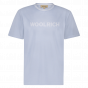 Woolrich light garment dyed tshirt light bleu