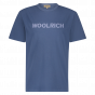 Woolrich light garment dyed tshirt marine