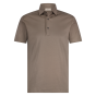 Valenza heren polo supima taupe