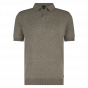 Wahts polo Anderson katoen/linnen steel green