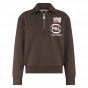 Pal half zip brown