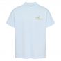 Flaneur passage of time t-shirt light bleu