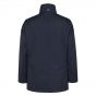 Herno Woven Raincoat navy blue