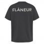 Flaneur Double logo T-shirt washed black
