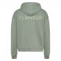 Flaneur Double logo hoodie washed sage