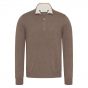 Gran Sasso mock zip light brown