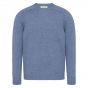 Gran Sasso knitted crew neck staal blauw