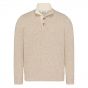 Gran Sasso button mock beige melange